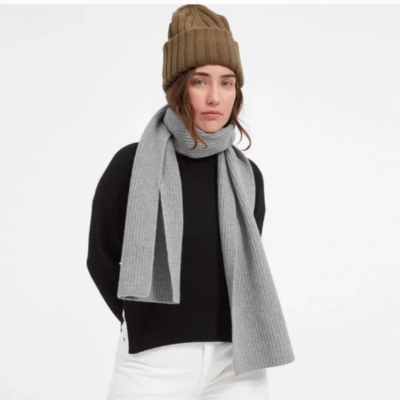 Everlane Accessories Everlane The Cashmere Rib Scarf Poshmark